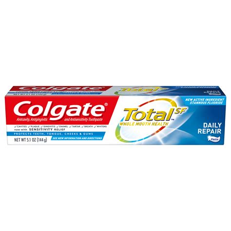 Colgate Total Toothpaste, Daily Repair, 5.1 Ounce .